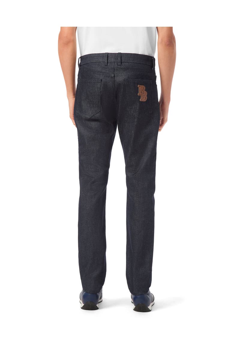 5 Pockets Super Straight Cut Jeans Men, Alternate, color, navy