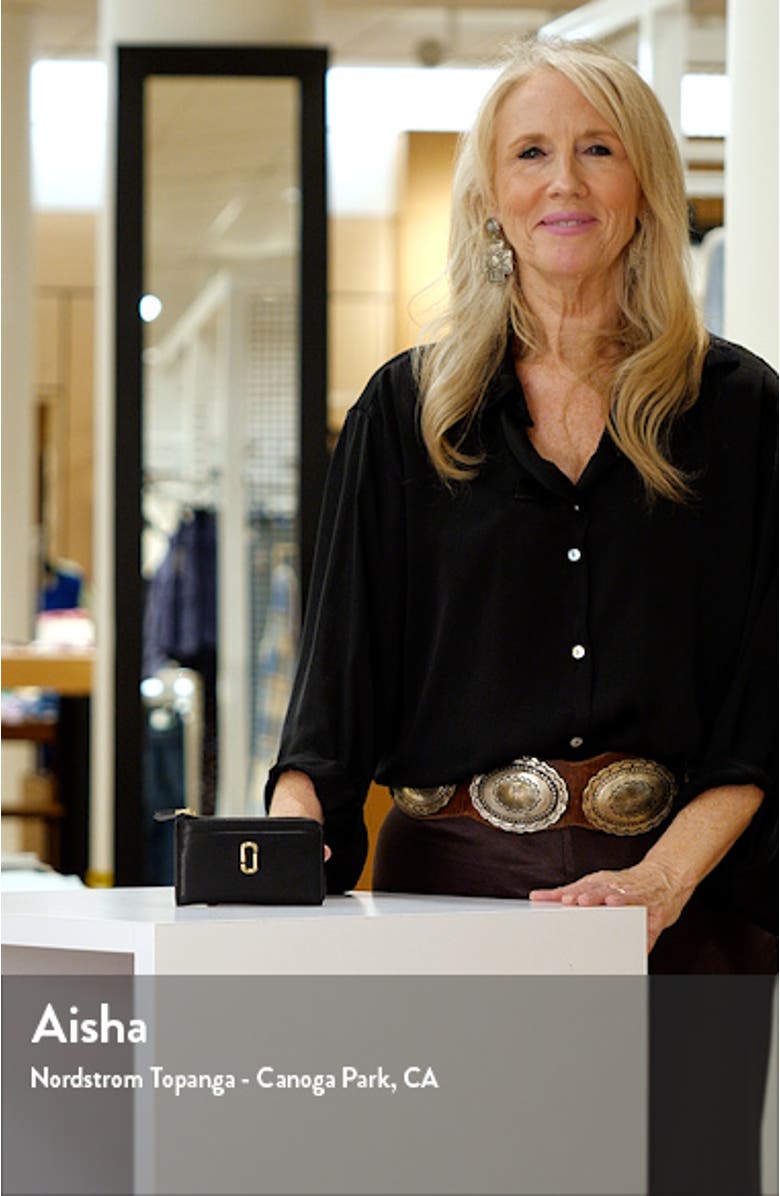 The J Marc Top Zip Card Case, sales video thumbnail