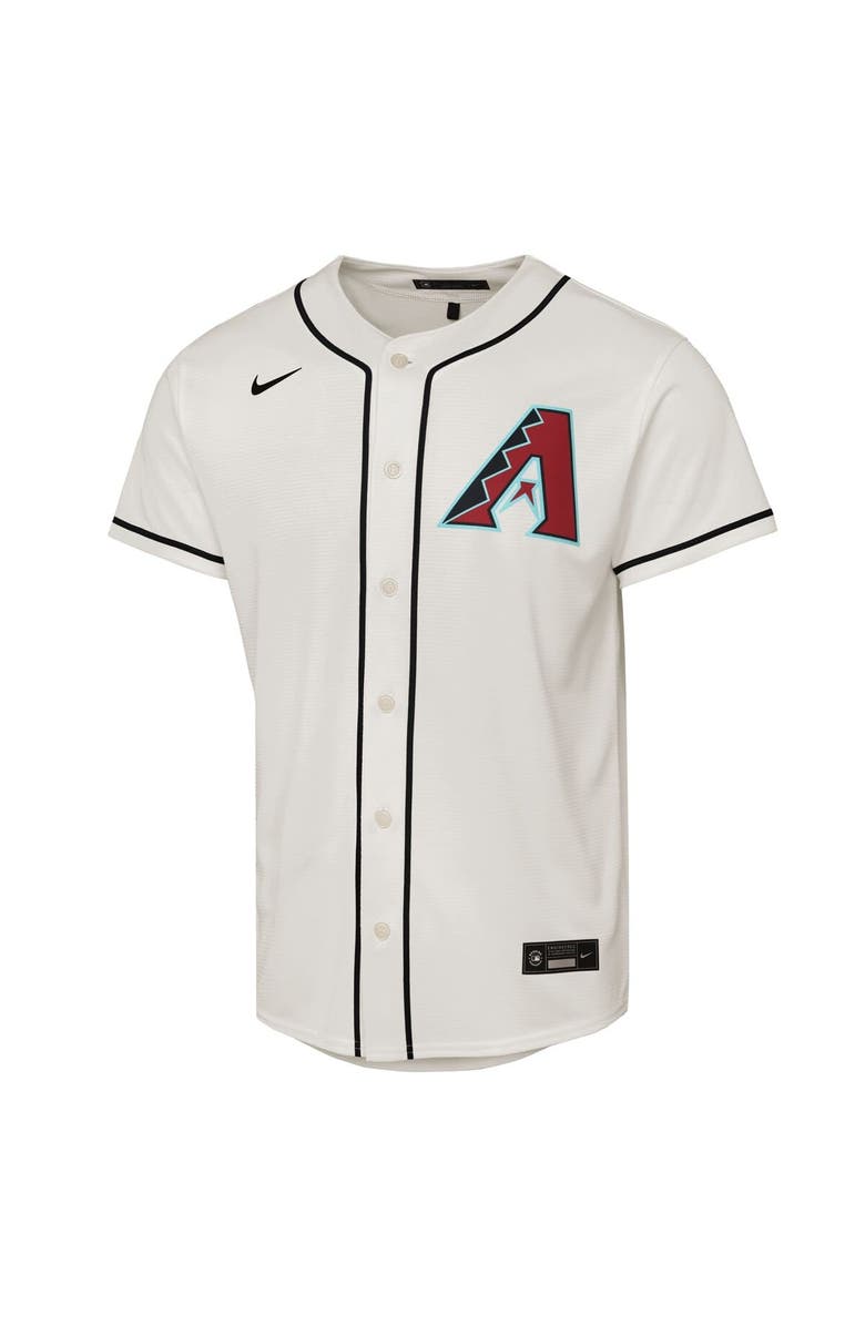 Nike Youth Nike Corbin Carroll Cream Arizona Diamondbacks Home Replica Player Jersey, Alternate, color, 