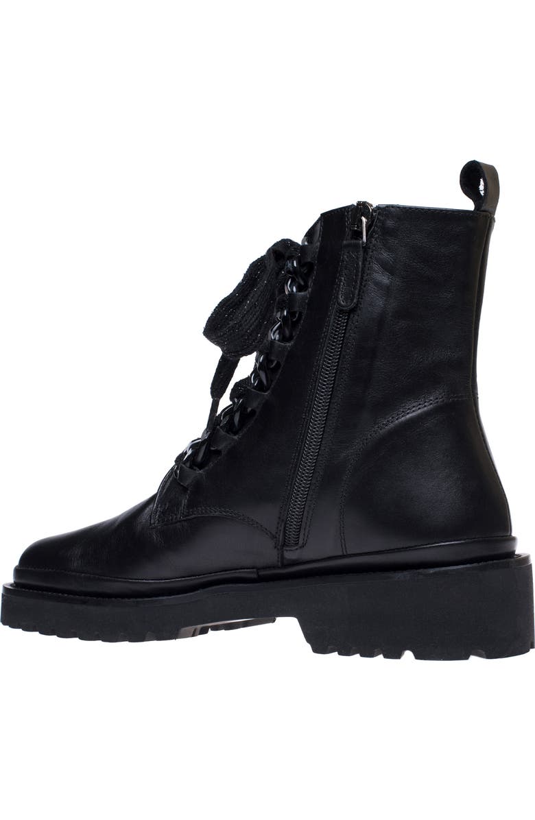 Ron White Roxanna Weatherproof Combat Boot, Alternate, color, Onyx