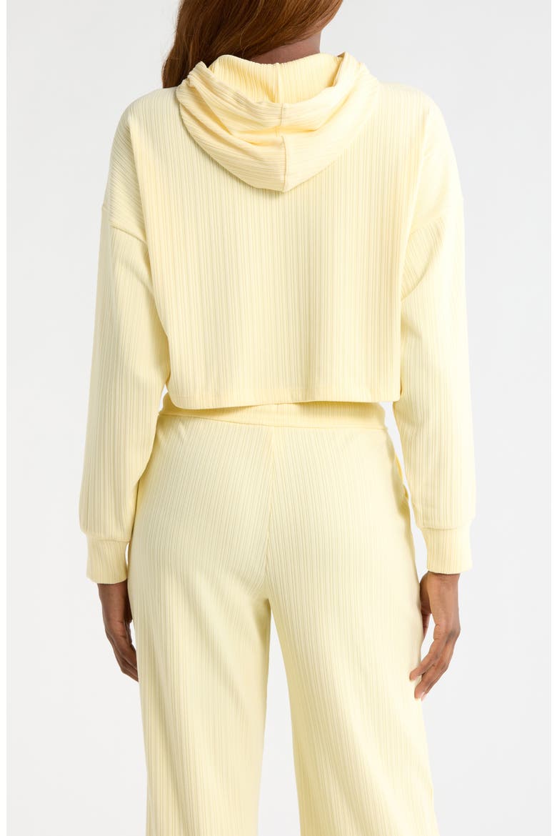 Breathe Easy Rib Crop Hoodie, Alternate, color, YELLOW SWIRL