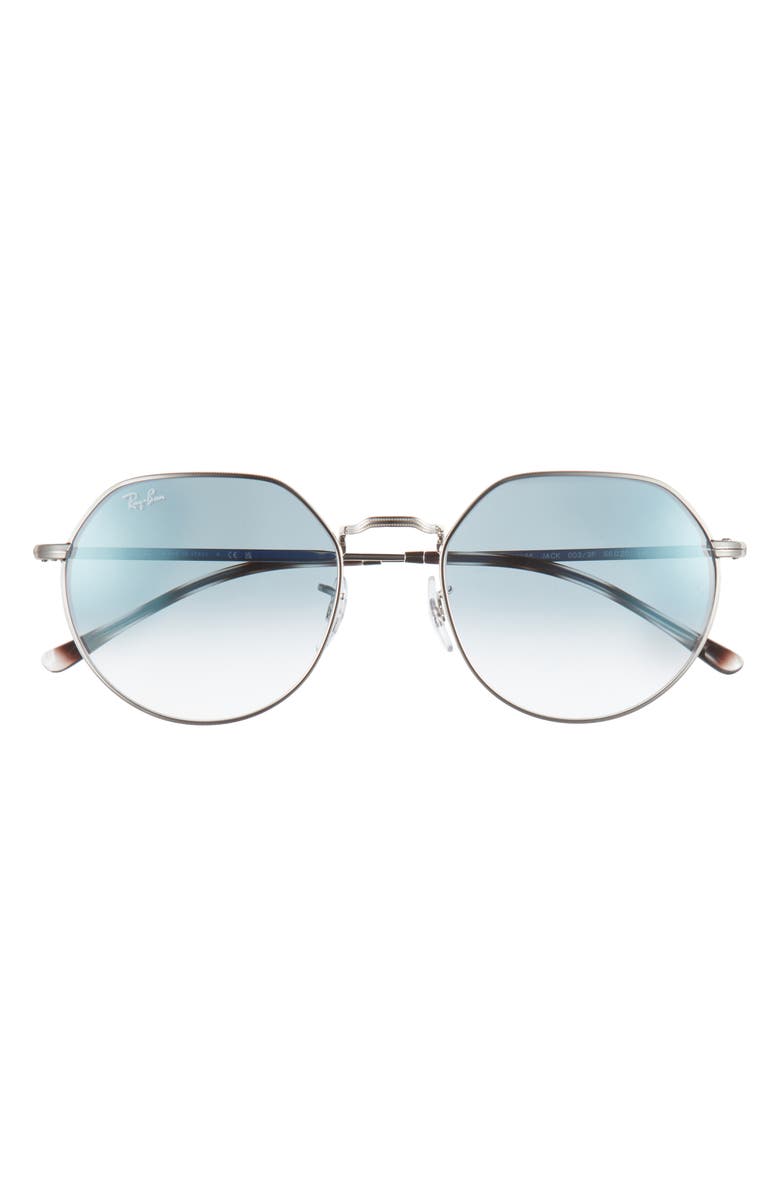 Ray-Ban Jack 55mm Irregular Sunglasses, Main, color, 