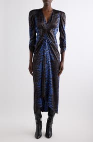 Isabel Marant Lemila Silk Midi Dress