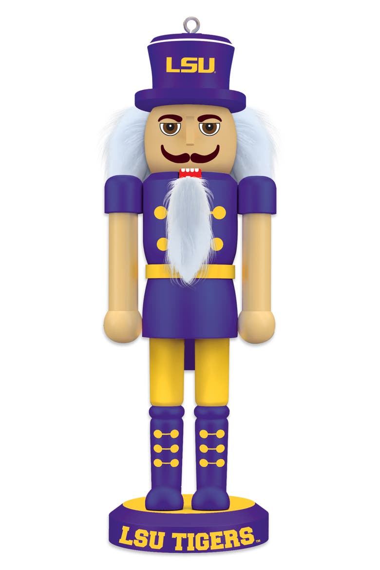 LSU Tigers Keepsake Nutcracker, Main, color, Multicolor