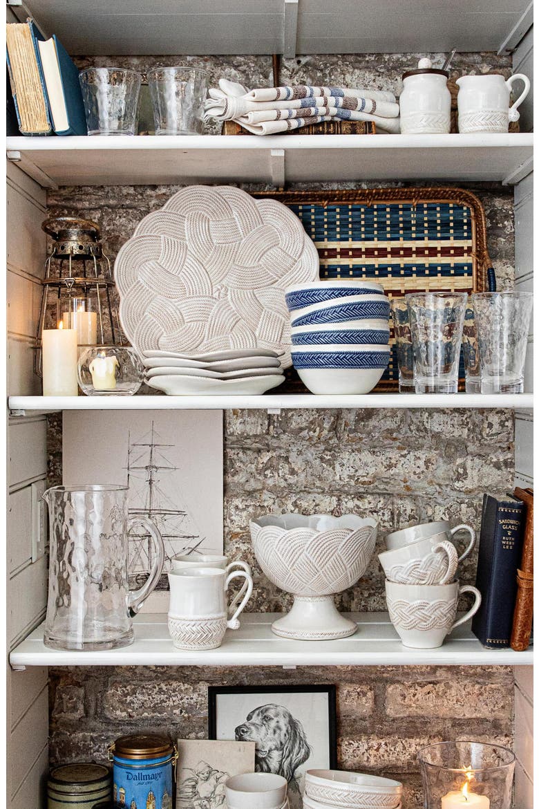 Le Panier Cereal Bowl, Alternate, color, WHITEWASH/ DELFT BLUE