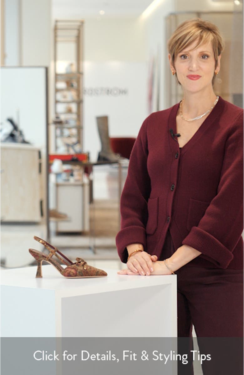 Monica Slingback Pump, sales video thumbnail