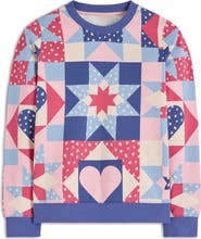 Boden Hannah Patchwork Sweatshirt