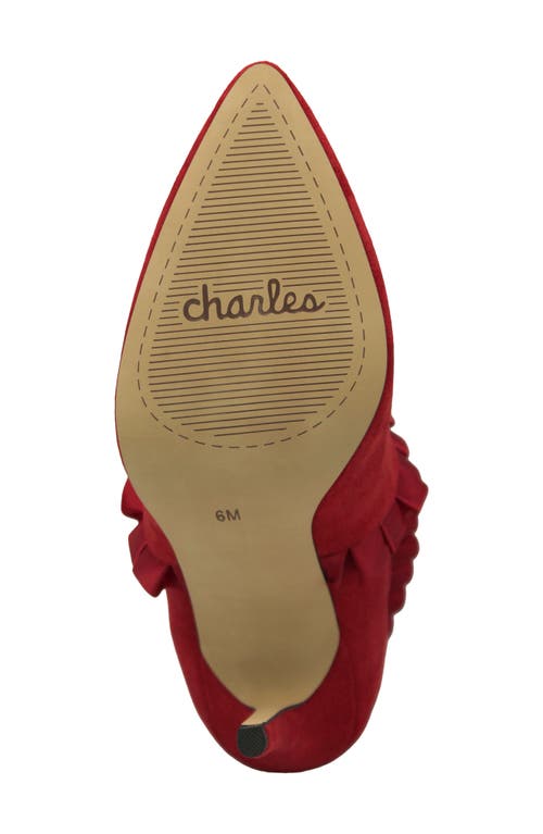 Charles By Charles David Pippin Pointed Toe Bootie