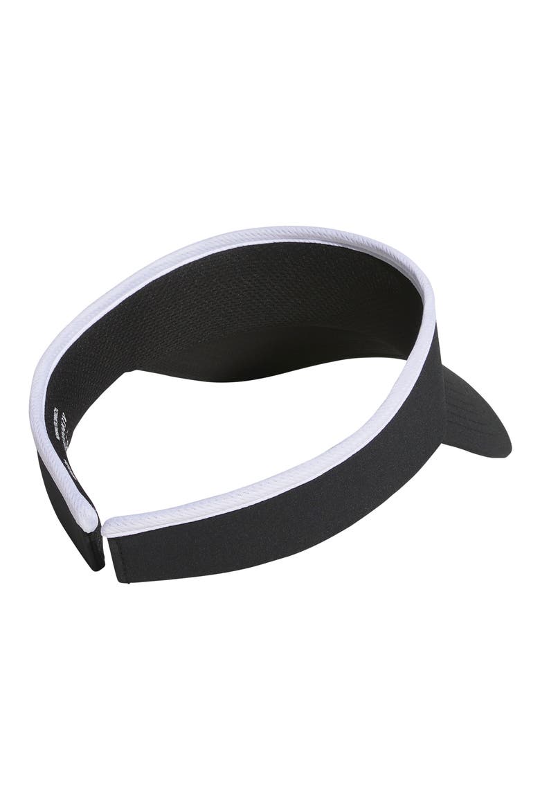 Match 2 Visor, Alternate, color, BLACK/ WHITE