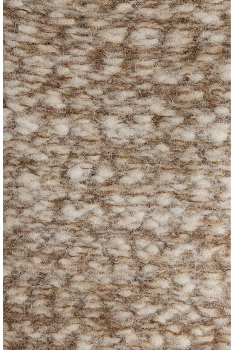 Dorota Alpaca & Mohair Blend Cable Sweater, Alternate, color, ECRU/ BRONZE