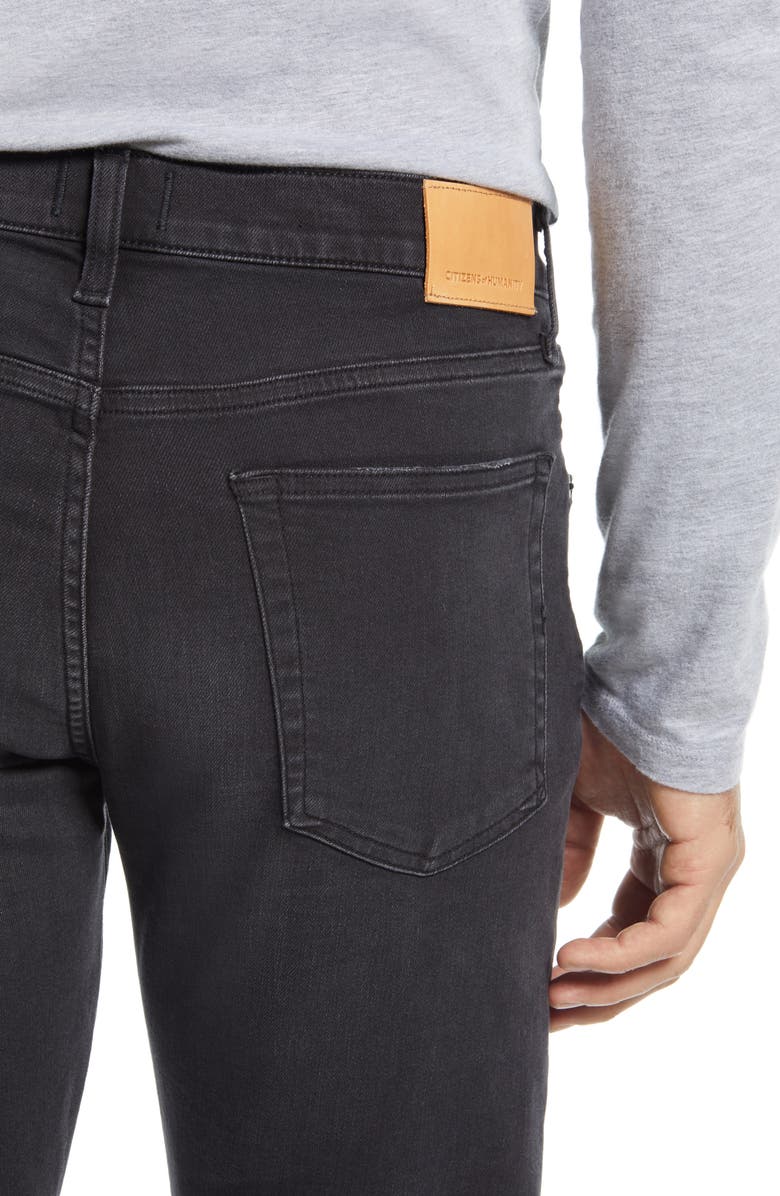 Citizens of Humanity London Slim Taper Leg Jeans, Alternate, color, Dark Storm