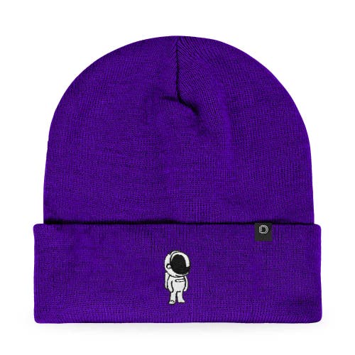 Dalix Astronaut Beanie In Purple