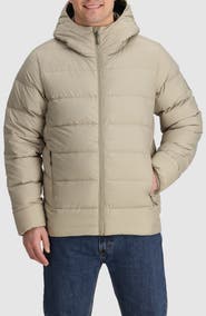 Outdoor Research Coldfront 700 Fill Power Down Insulated Hooded Ripstop Packable Puffer Jacket
