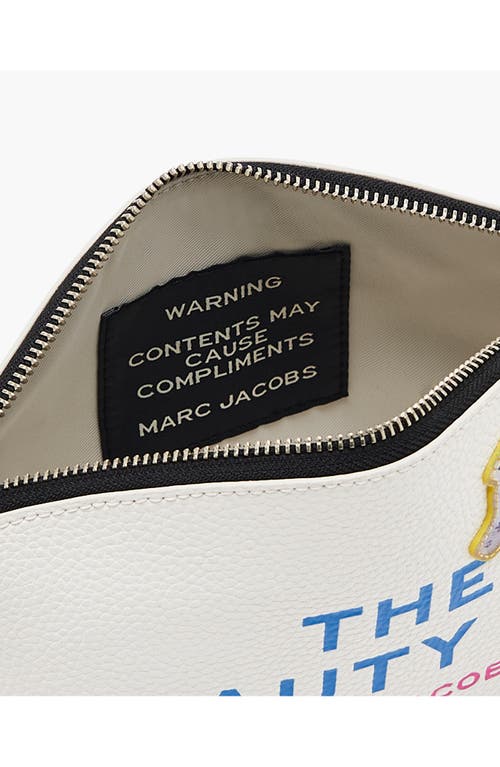 Marc Jacobs The Beauty Bag In White Multi
