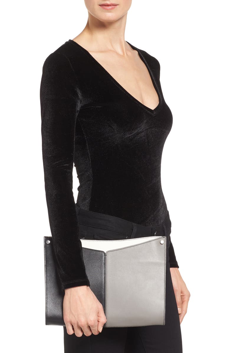 Treasure & Bond Harrison Leather Shoulder Bag, Alternate, color,