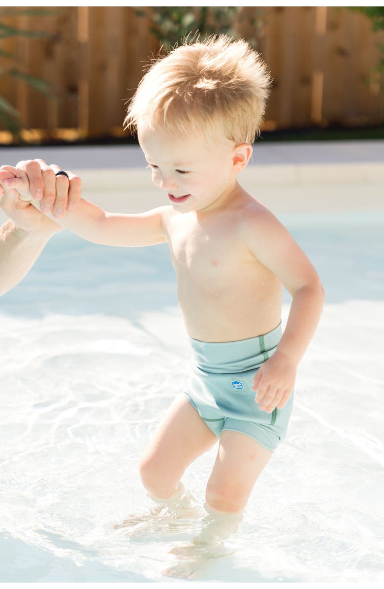 Splash About Happy Nappy Duo Reusable Double Swim Diaper, Alternate, color, Pistachio