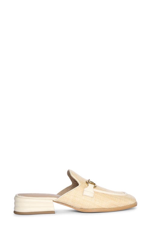 Saint G Izaara Bit Loafer Mule In Beige