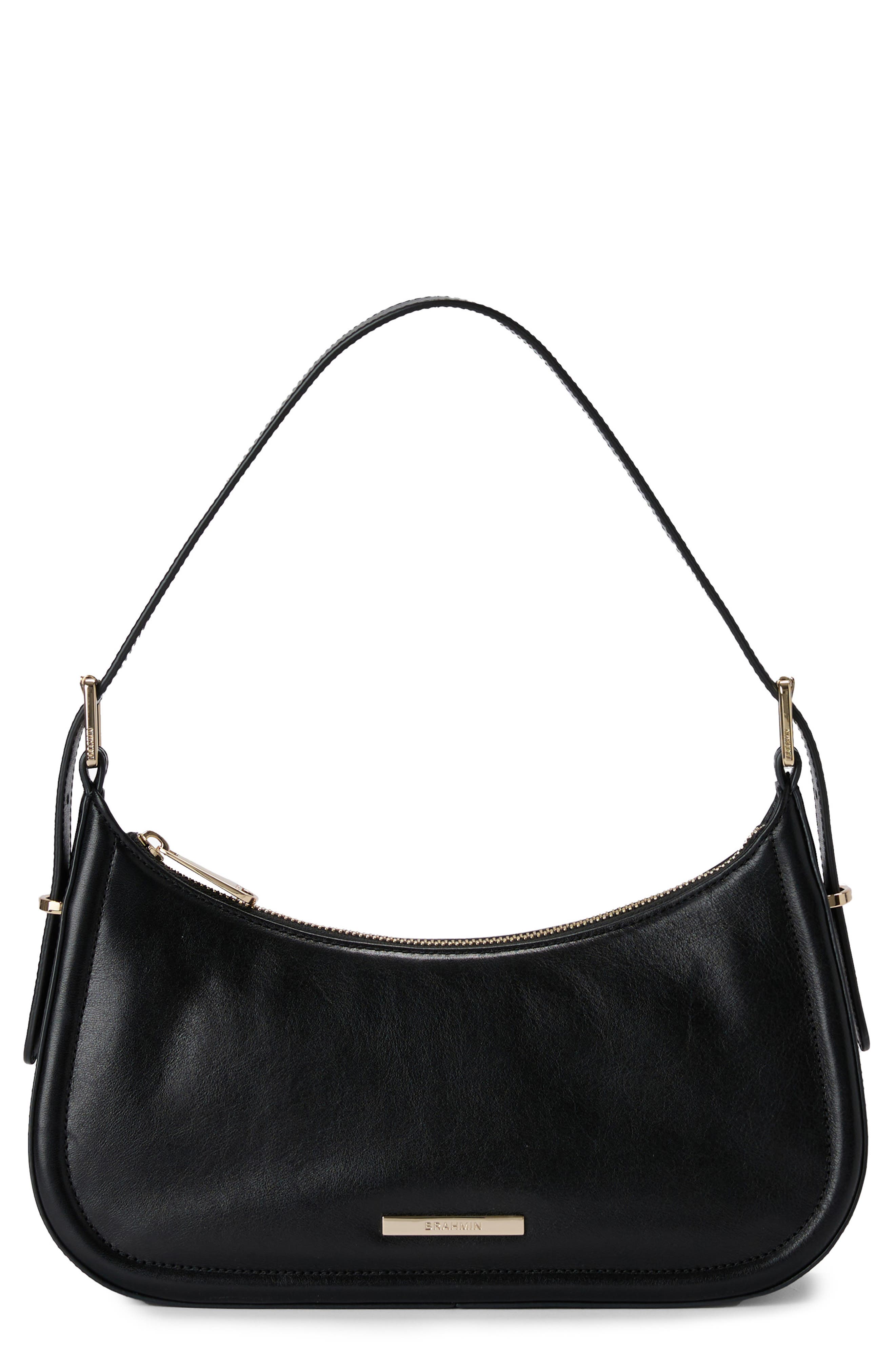 Brahmin Kyrie Leather Shoulder Bag, Main, color, 