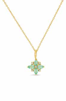 Bony Levy El Mar Emerald & Diamond Pendant Necklace