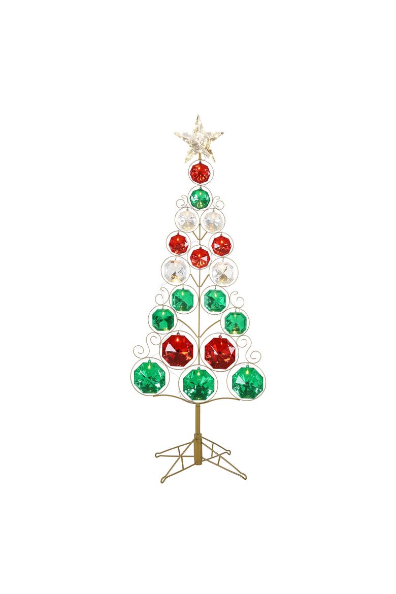 5 ft. Outdoor Gem Tree, Main, color, Multicolored