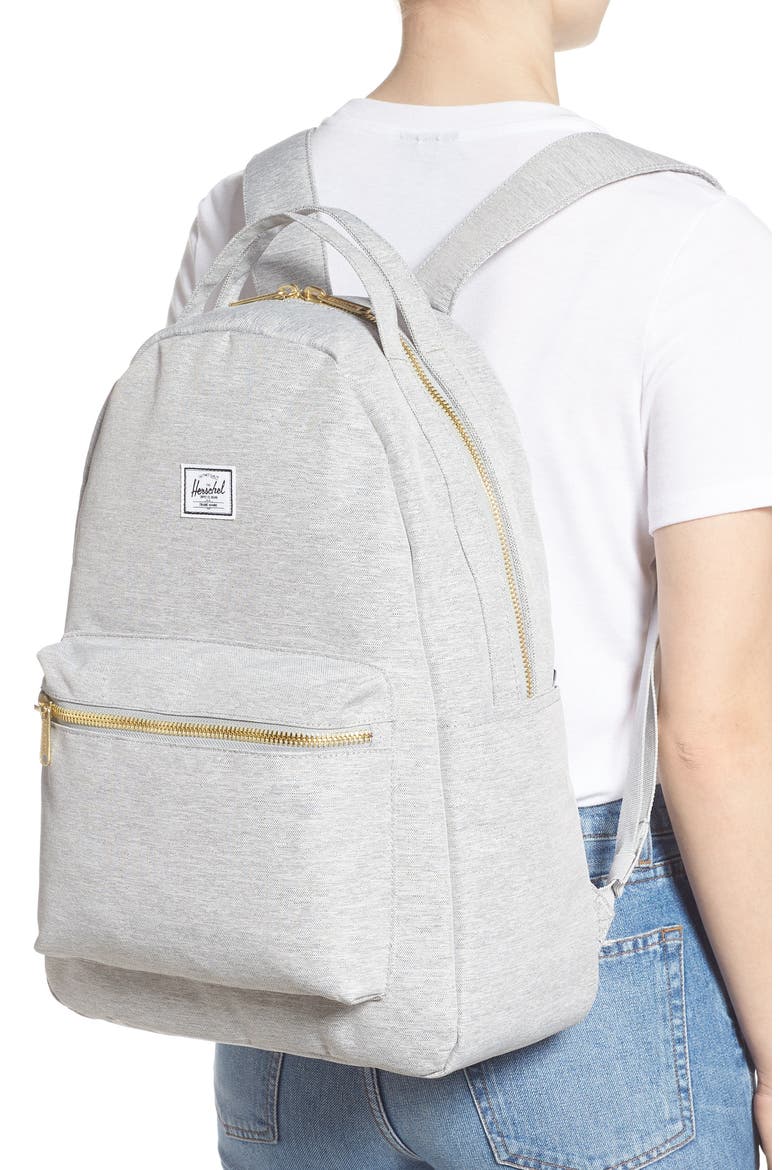 Nova Sprout Diaper Backpack, Alternate, color, LIGHT GREY CROSSHATCH