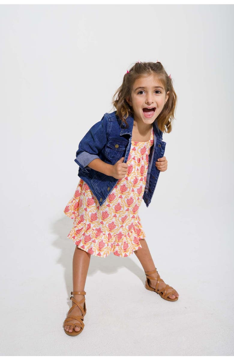 BISBY Kids' Trucker Jean Jacket, Alternate, color, Denim