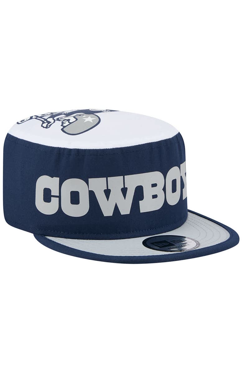 New Era Men's New Era Navy Dallas Cowboys Throwback Retro Painter Snapback Hat, Alternate, color, 