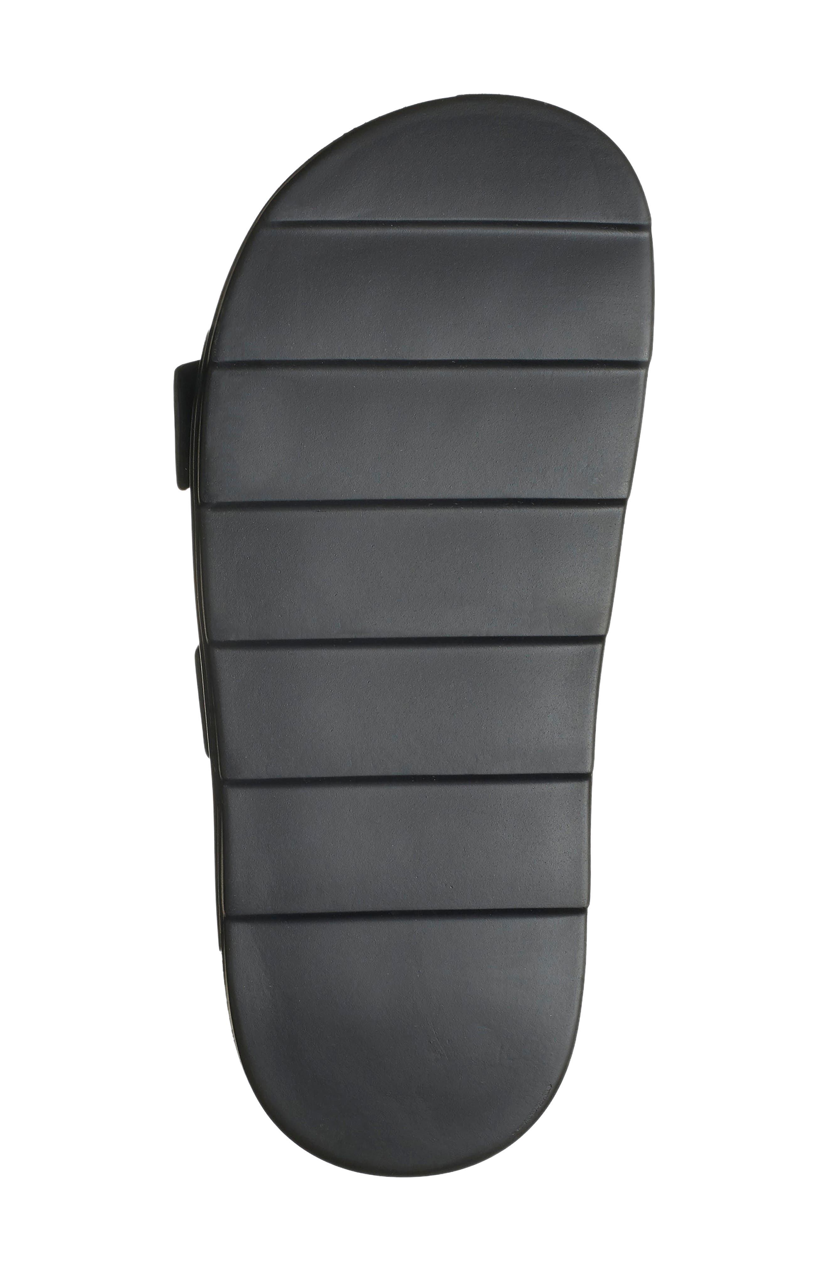 Stuart Weitzman Imitation Pearl Buckle Slide Sandal, Alternate, color, 