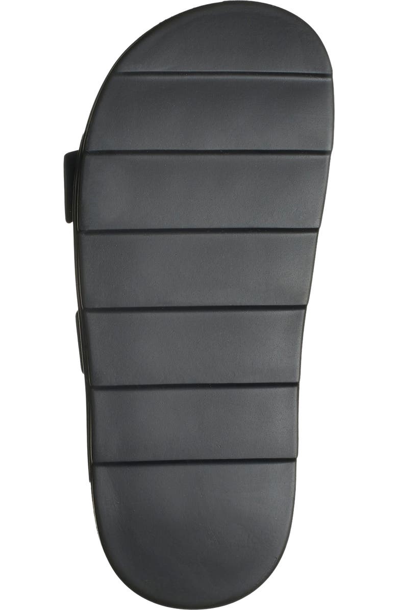 Stuart Weitzman Imitation Pearl Buckle Slide Sandal, Alternate, color,