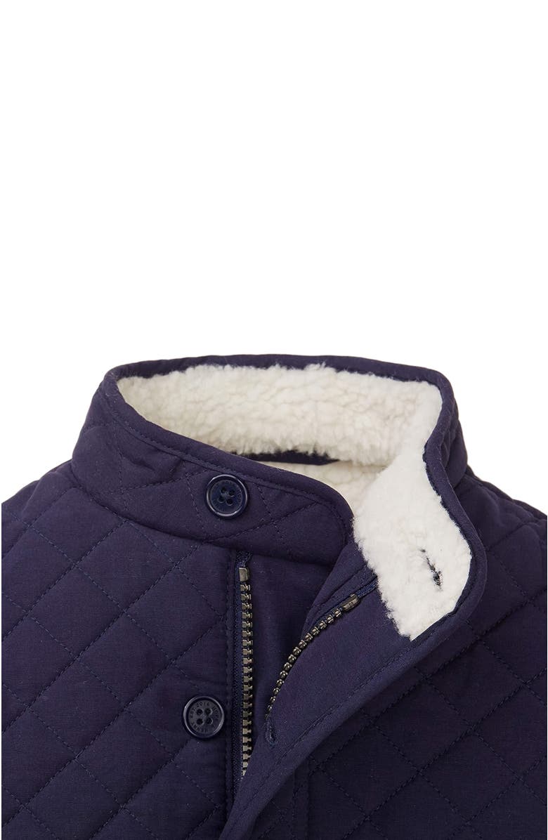 Hope & Henry Boys' Quilted Field Jacket with Faux Shearling, Kids, Alternate, color, 