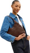 COACH Brooklyn 28 Suede Shoulder Bag