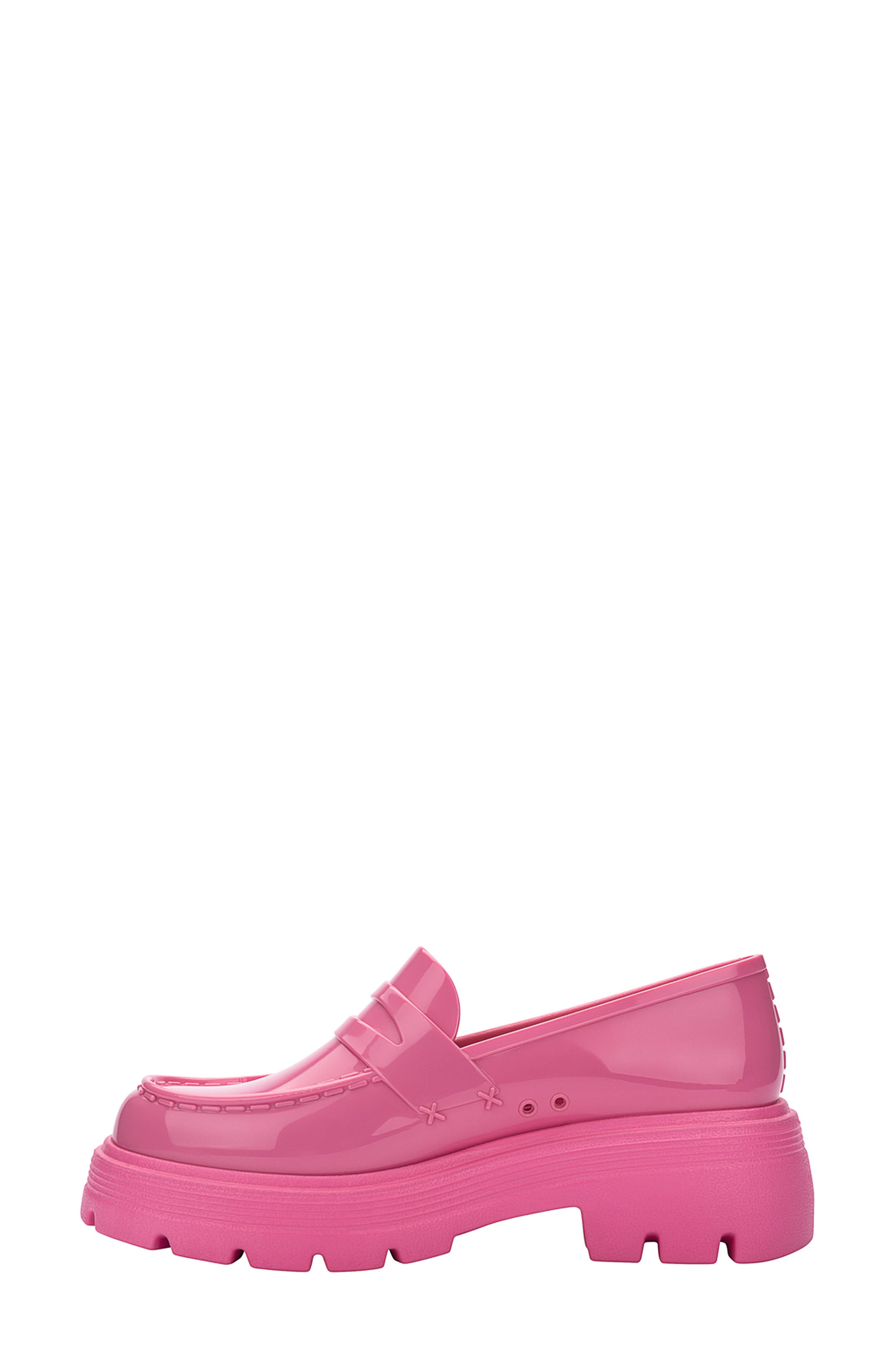 Royal Platform Penny Loafer, Alternate, color, PINK