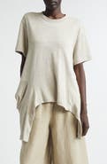 Comme des Garçons Thick Linen Jersey T-Shirt