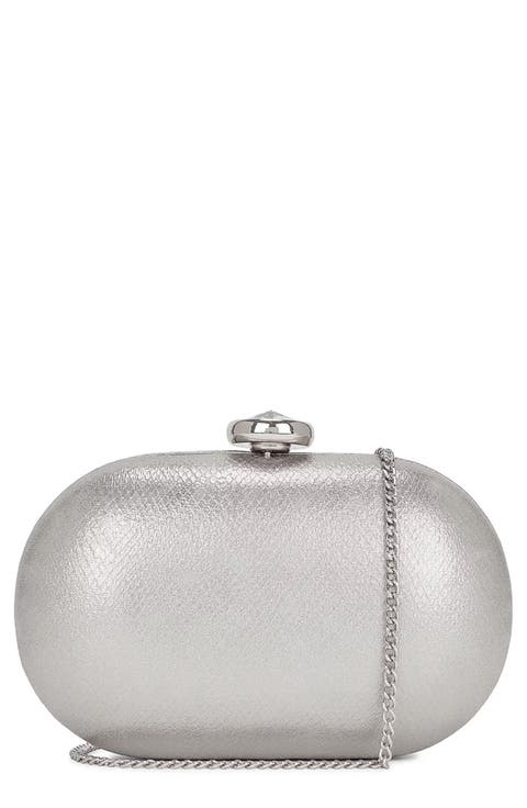 Marta Metallic Clutch