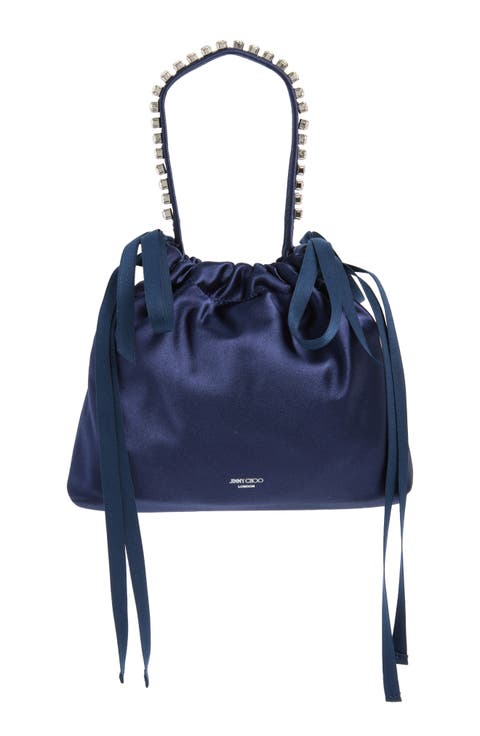 Mini Drawstring Top Handle Bag