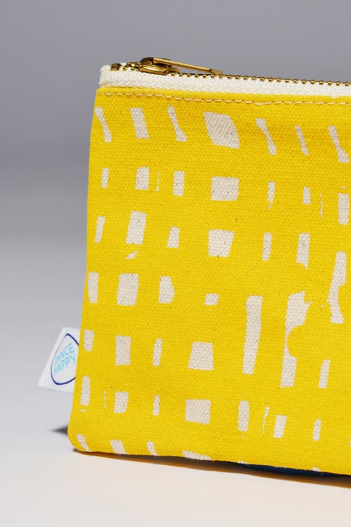 Dance Happy Ivy Pencil Case In Sunshine Yellow