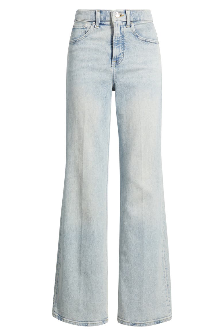 SPANXshape™ Authentic 360 High Waist Wide Leg Jeans, Alternate, color, ASHLAND WASH
