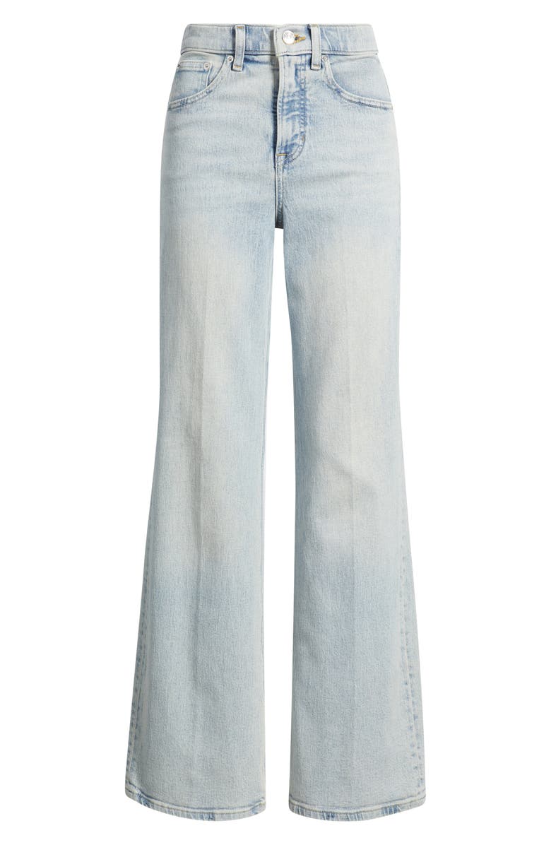 SPANX<sup>®</sup> SPANXshape<sup>™</sup> Authentic 360 High Waist Wide Leg Jeans, Alternate, color, Ashland Wash