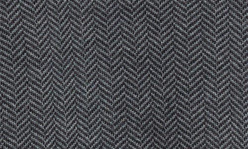Robert Barakett Grant Merino Wool Quarter Zip Sweater In Gray