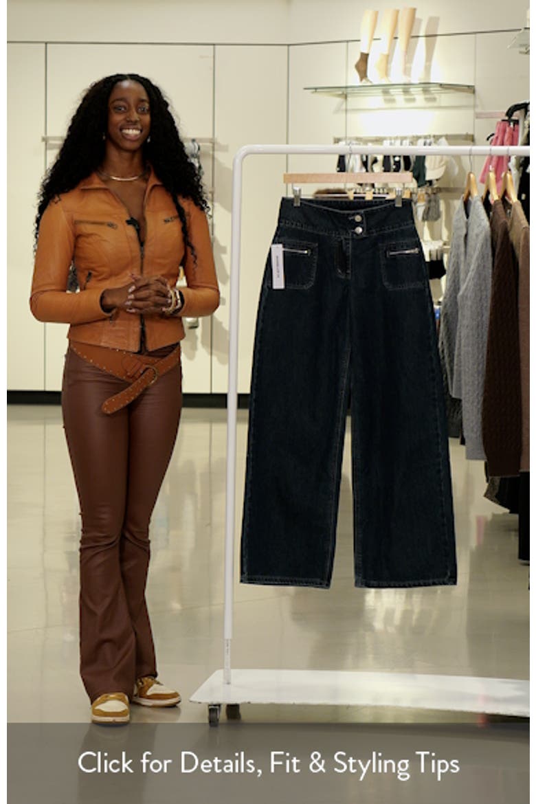 Unwritten Mid Rise Wide Leg Jeans video