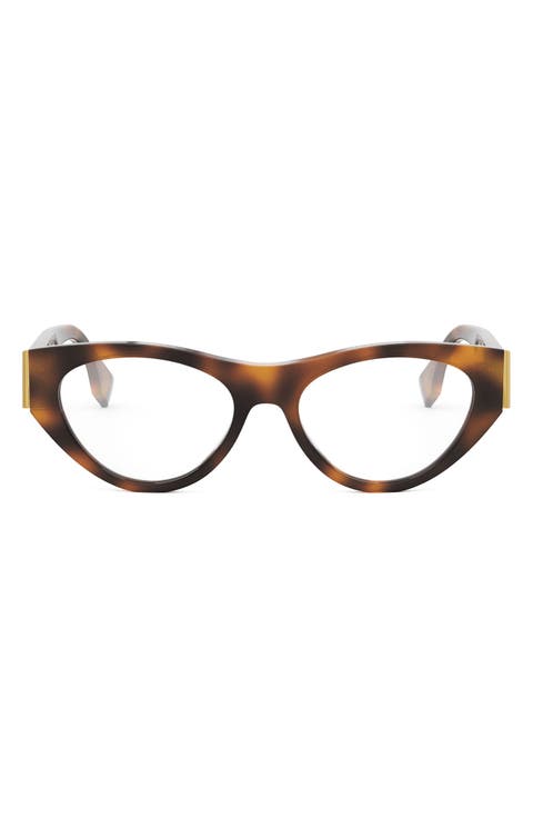 First 52mm Cat Eye Optical Glasses