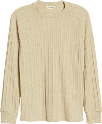 Ribbed Long Sleeve Top