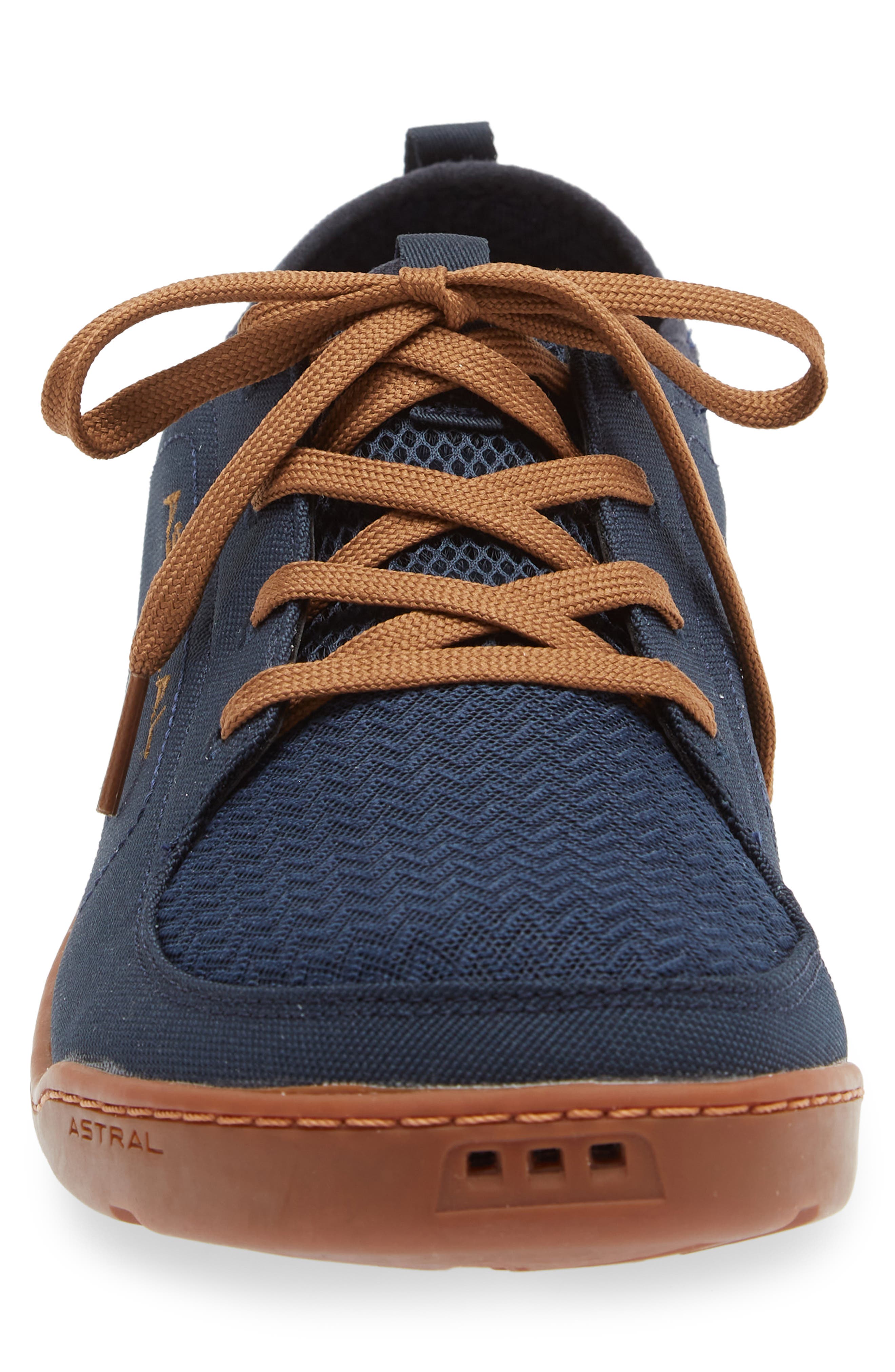 Loyak Waterproof Running Shoe, Alternate, color, NAVY BROWN