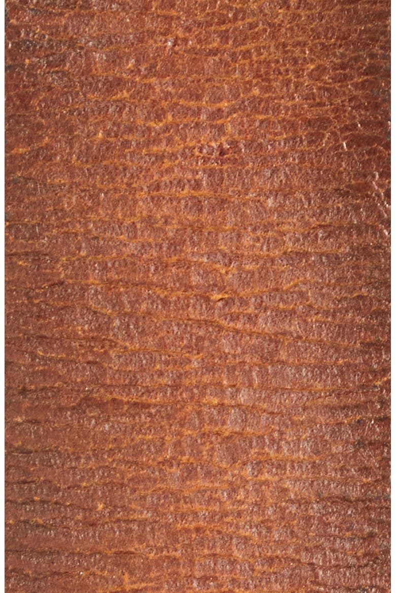 Double O-Ring Leather Belt, Alternate, color, VINTAGE BROWN