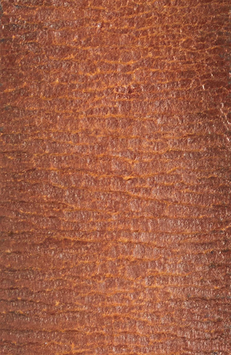 Double RL Double O-Ring Leather Belt, Alternate, color, Vintage Brown