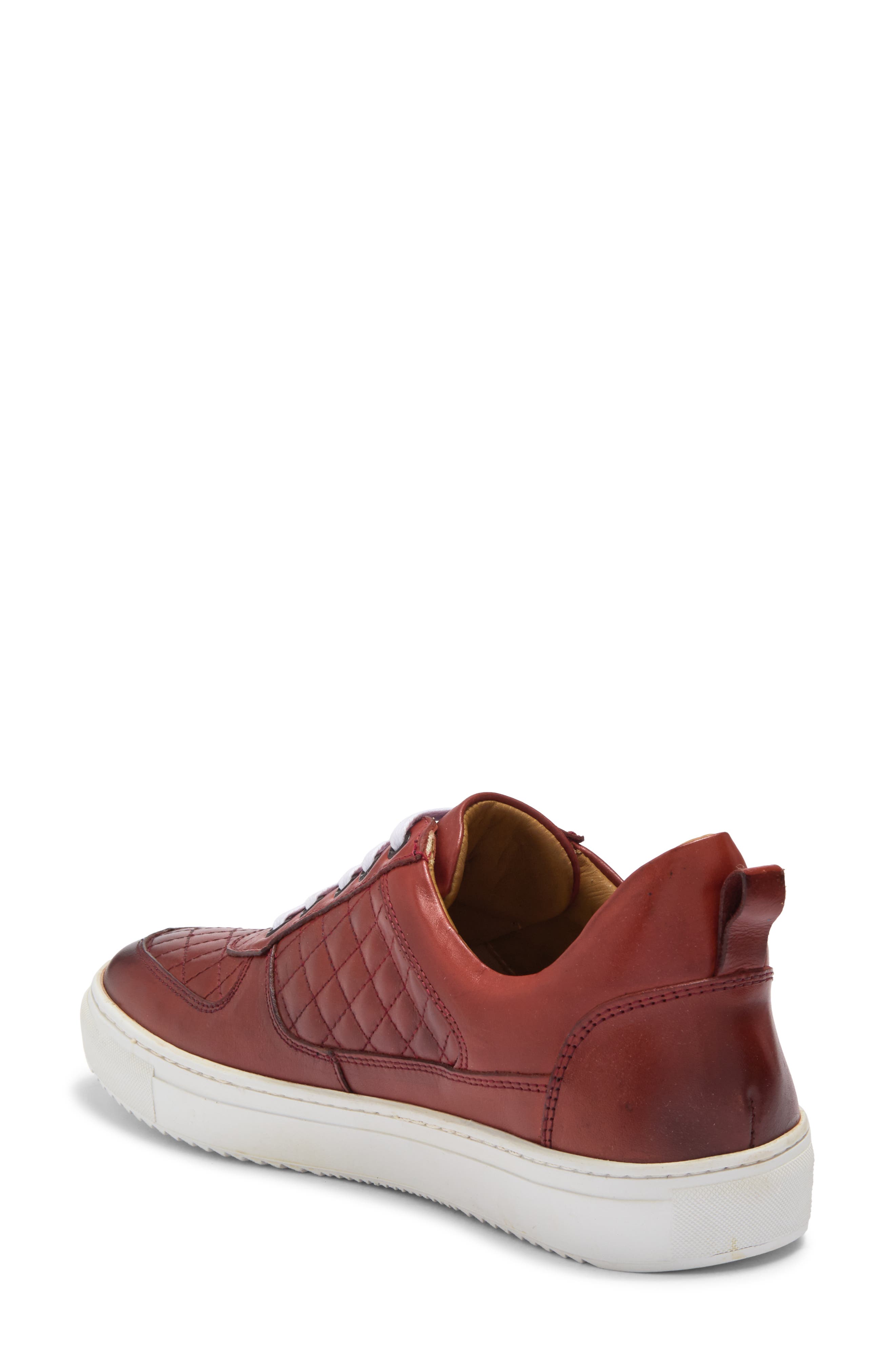 Marc Joseph New York Everett Quilted Leather Sneaker, Alternate, color, 