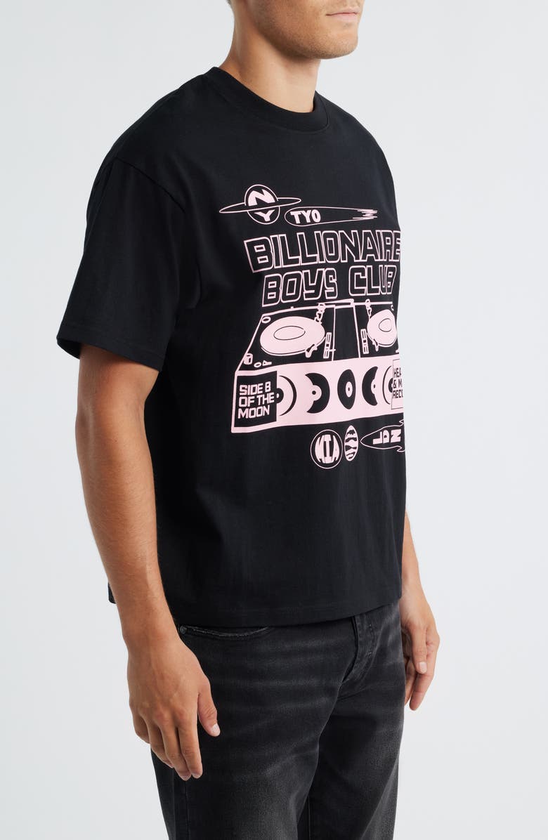 Billionaire Boys Club BB Side Crop Graphic T-Shirt, Alternate, color, Black