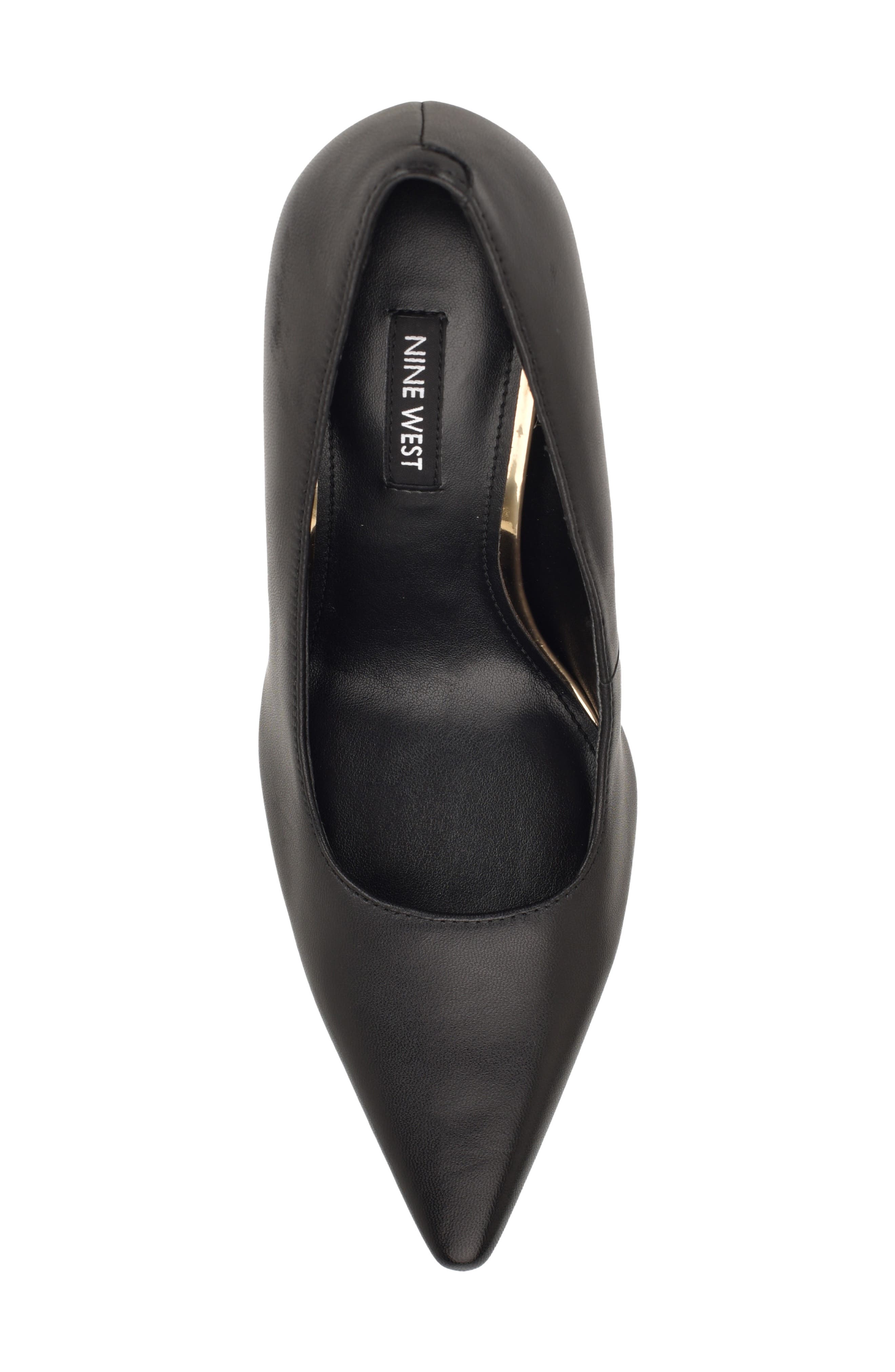 Nine West Jamiey Pointed Toe Pump, Alternate, color, Black
