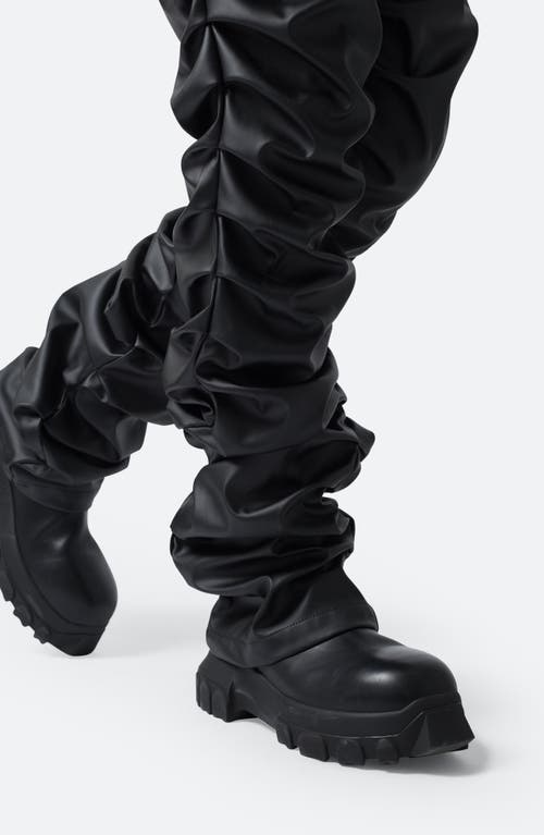 Mnml Stacked Faux Leather Pants