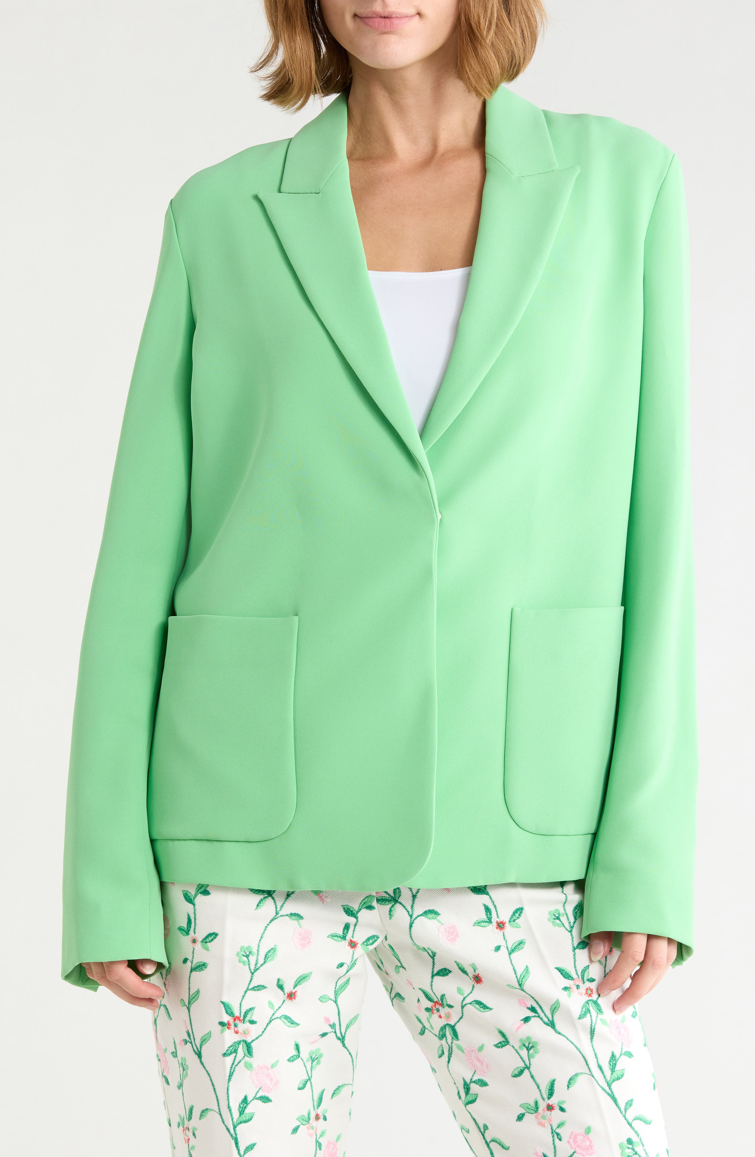 Single Button Jacket
